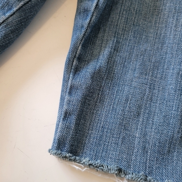 Ralph Lauren Polo Jeans Saturday Jeans DIY Cut-Out Shorts Size 14 - Picture 6 of 11